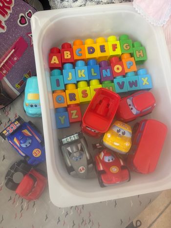 Lot véhicules alphabet MEGA BLOKS