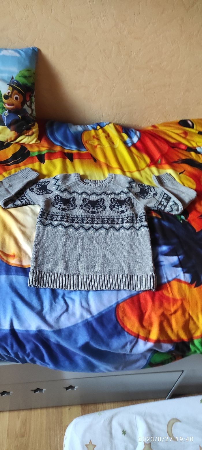 Pull chaud Vertbaudet 6 ans - photo numéro 3