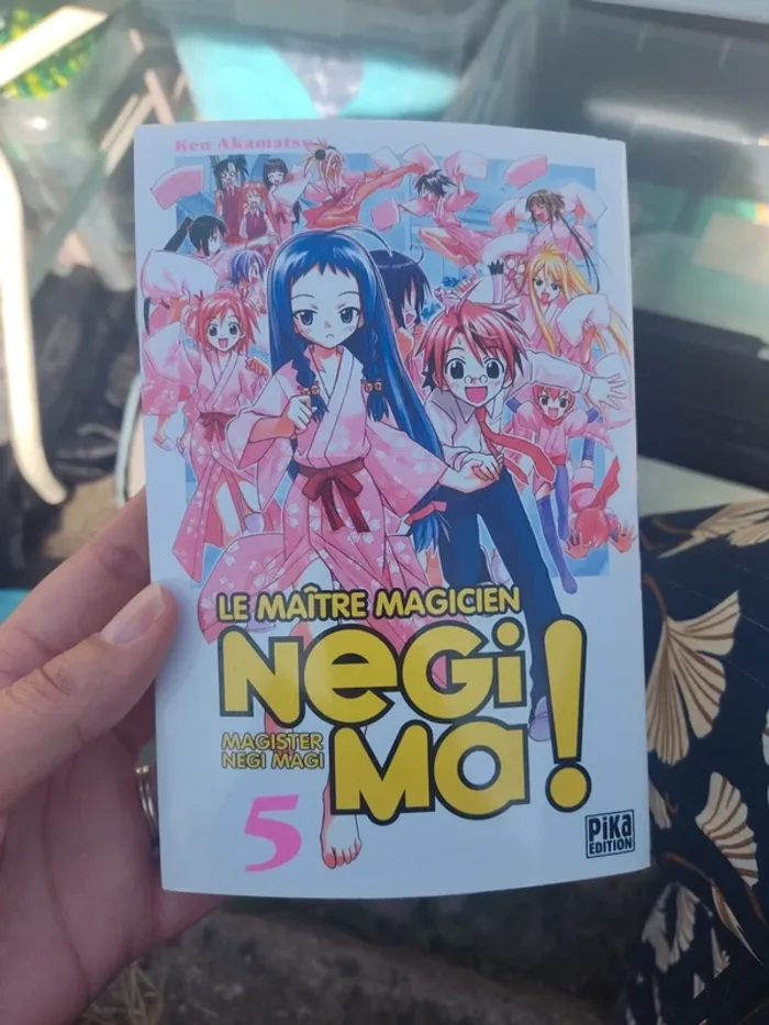 Negima 5 le maître magicien