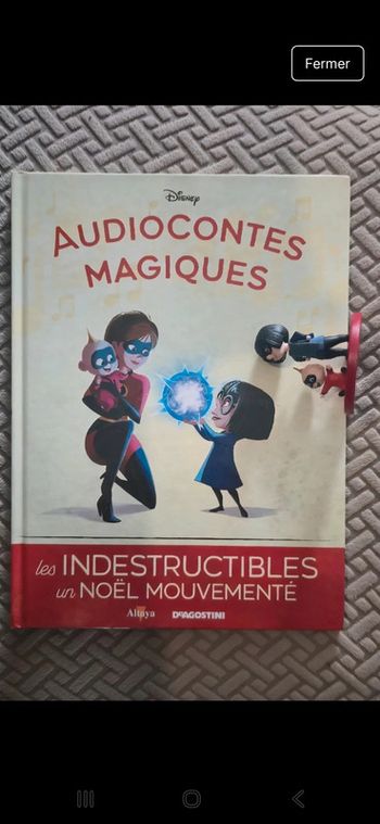 Numero 138 audiocontes Magiques Altaya disney deagostini livre et figurine