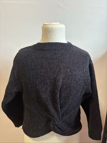 Pull crop top fille taille 110/116