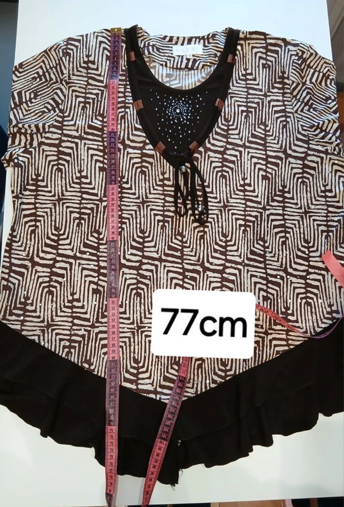 Tunique marron XXL - photo numéro 15