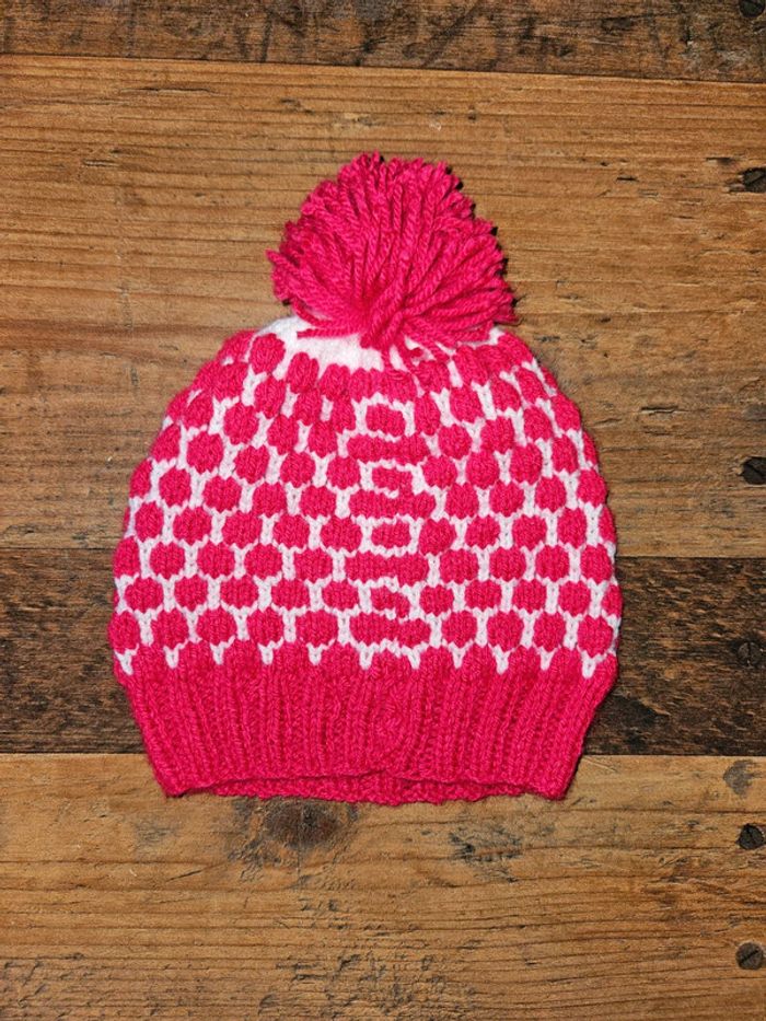 Bonnet fait main 3/6ans - photo numéro 2