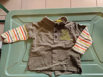 Polo manches longues