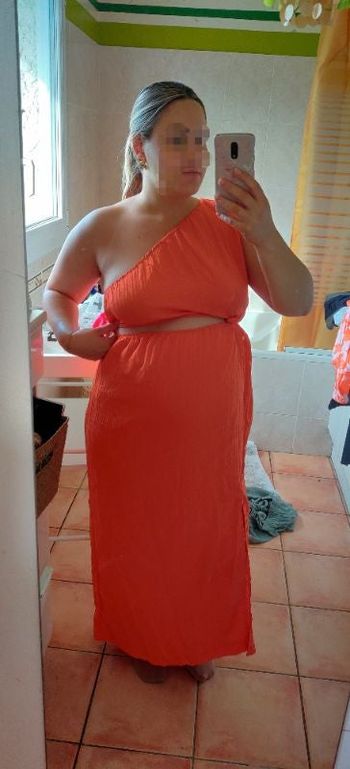 Robe grossesse longue fendue été