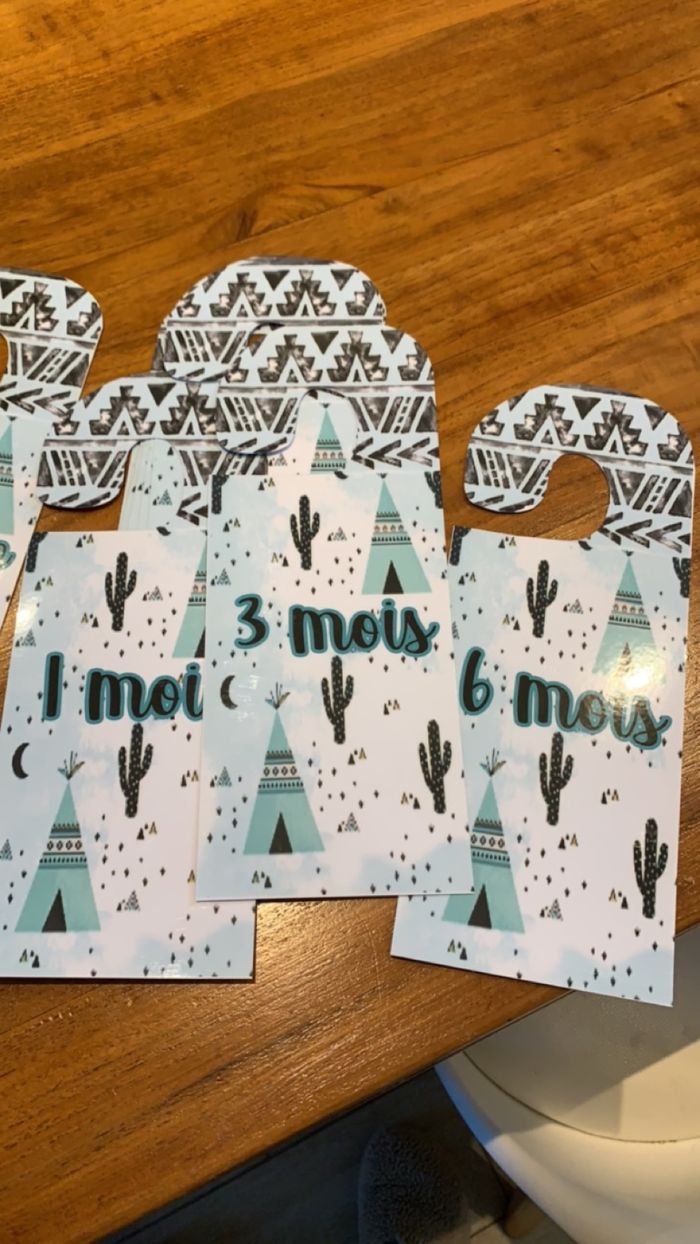 Separateur de penderie carte - photo numéro 3