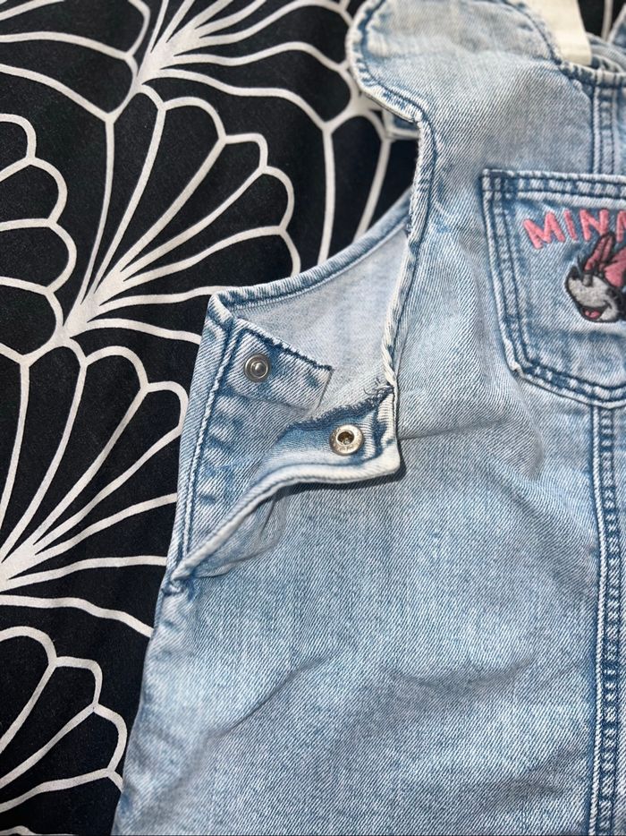 Robe salopette en denim Minnie - photo numéro 2