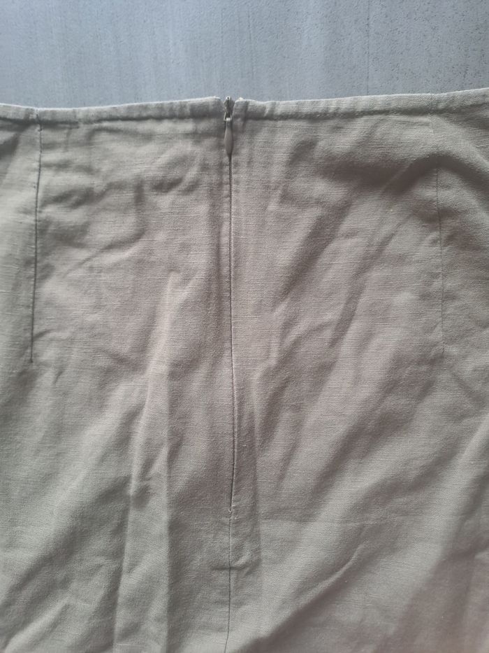 Jupe Asymétrique kaki 3 Suisses Taille 42 - photo numéro 10