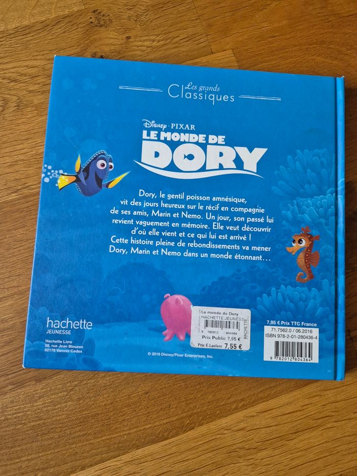 Livre le monde de Dory - photo numéro 2