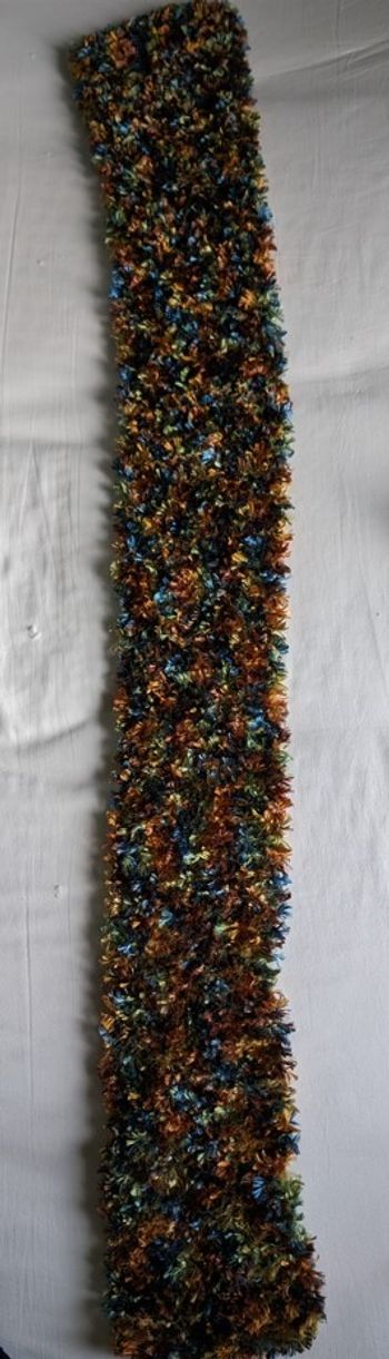 Écharpe en laine n'a pas été portée