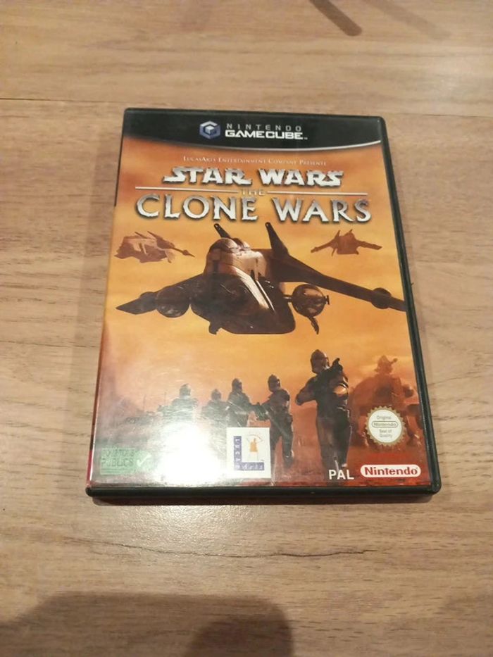 Jeu "Star wars the clone wars"