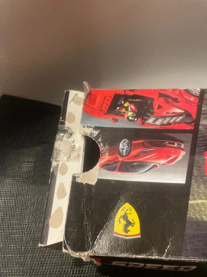 Lego Speed champions 76895 Ferrari F8 Tributo non complet avec notice - photo numéro 3