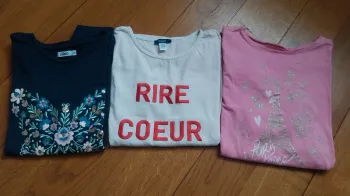 Lot de 3 tee-shirts
