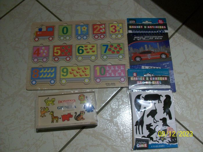 lot de jeux éducatifs