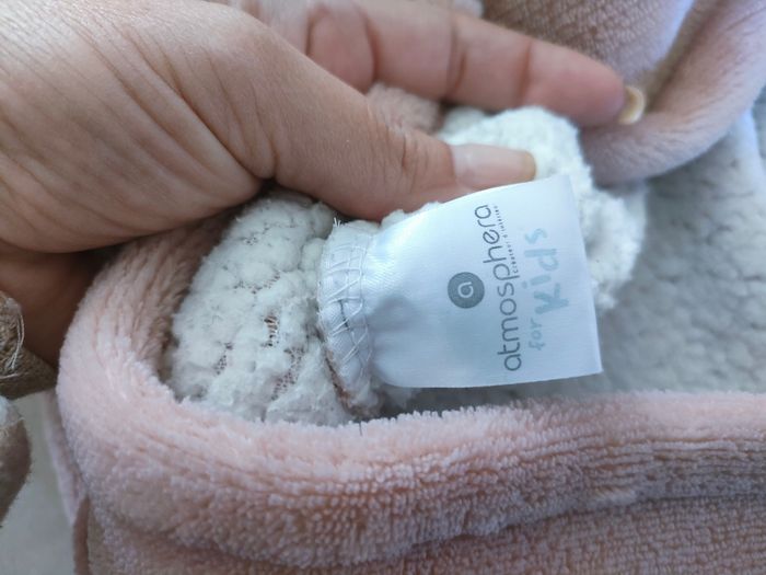 Plaid polaire licorne à manches atmosphera kids - photo numéro 3