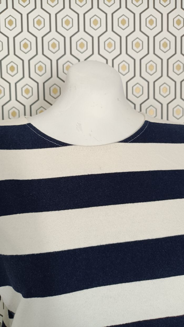 Robe rayure coton UNIQLO T.36 - photo numéro 4