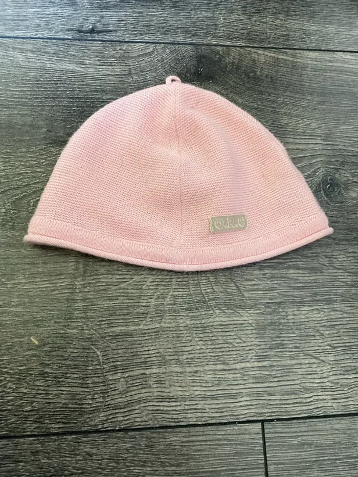 Bonnet rose printemps été