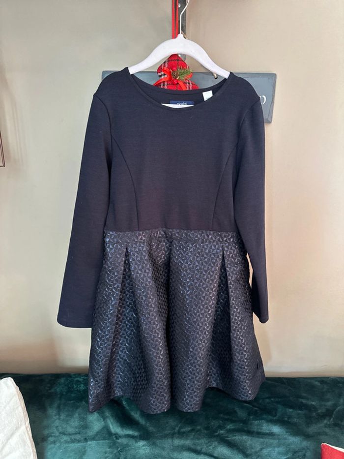 Robe manche longue avec doublure jupon fille 8 ans - photo numéro 1