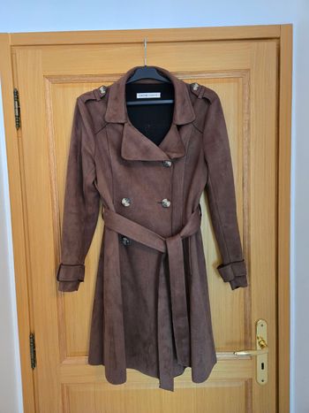 Trench marron daim Cache Cache