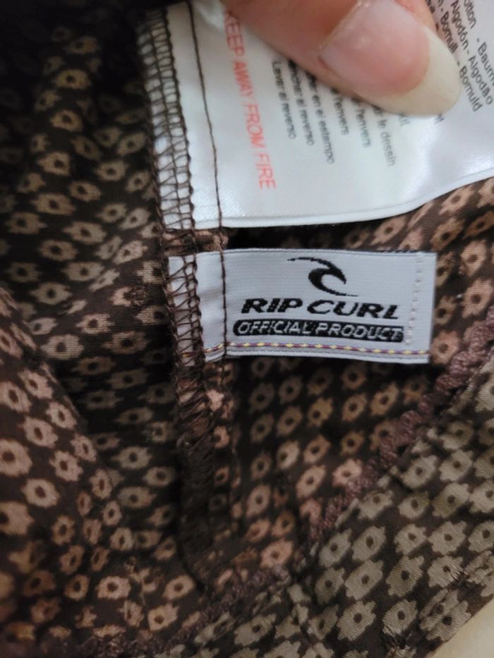 Robe Rip Curl marron et beige - photo numéro 7