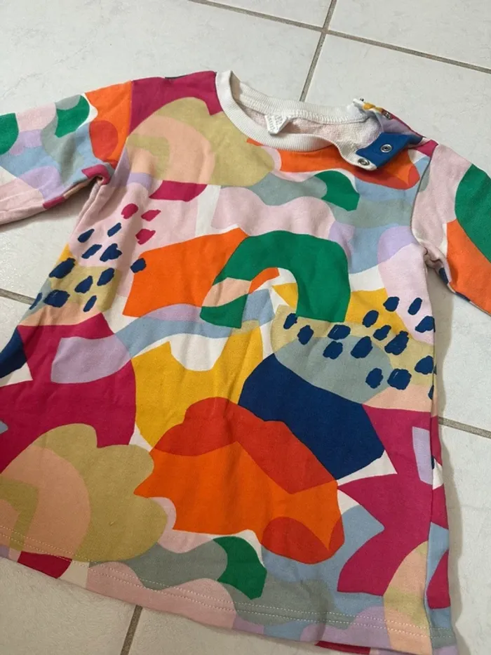 Robe multicolore 12 18mois H&M - photo numéro 2