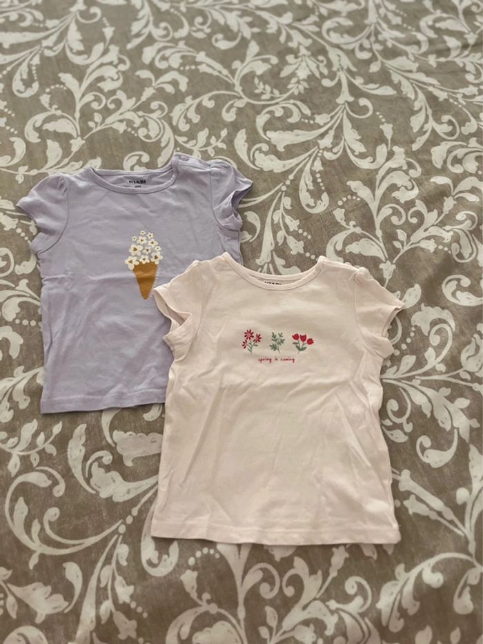Lot teeshirt 6 mois