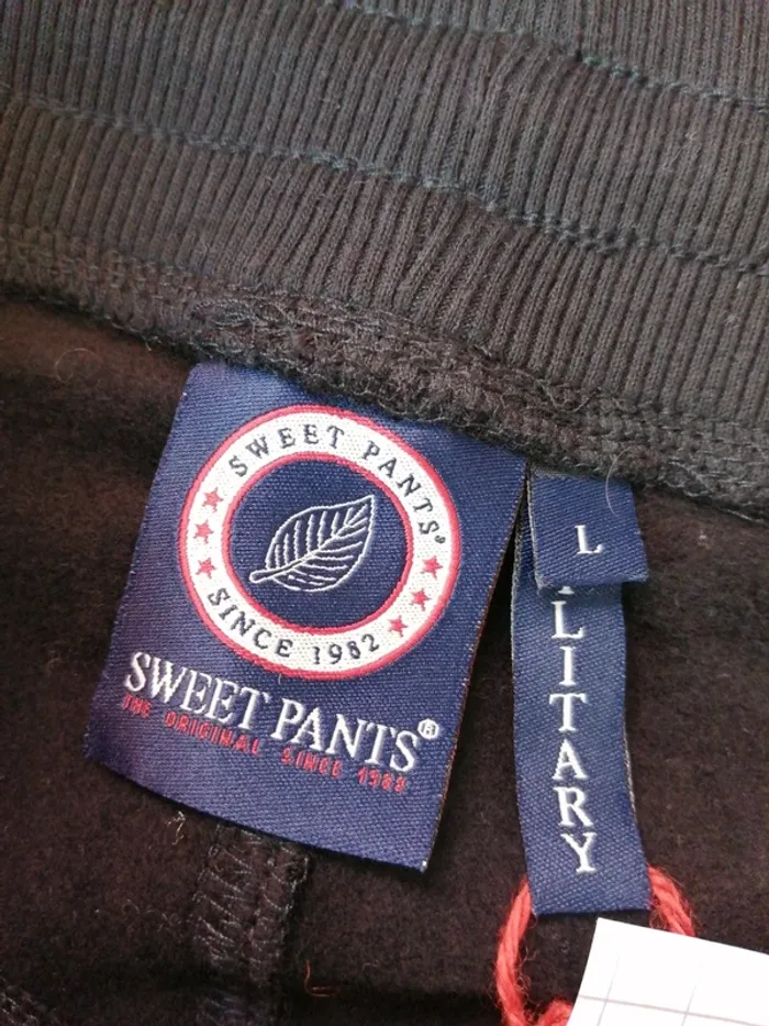 Pantalon jogging cargo noir coupe military fermeture éclair chevilles / sweet pants / (L) - photo numéro 10