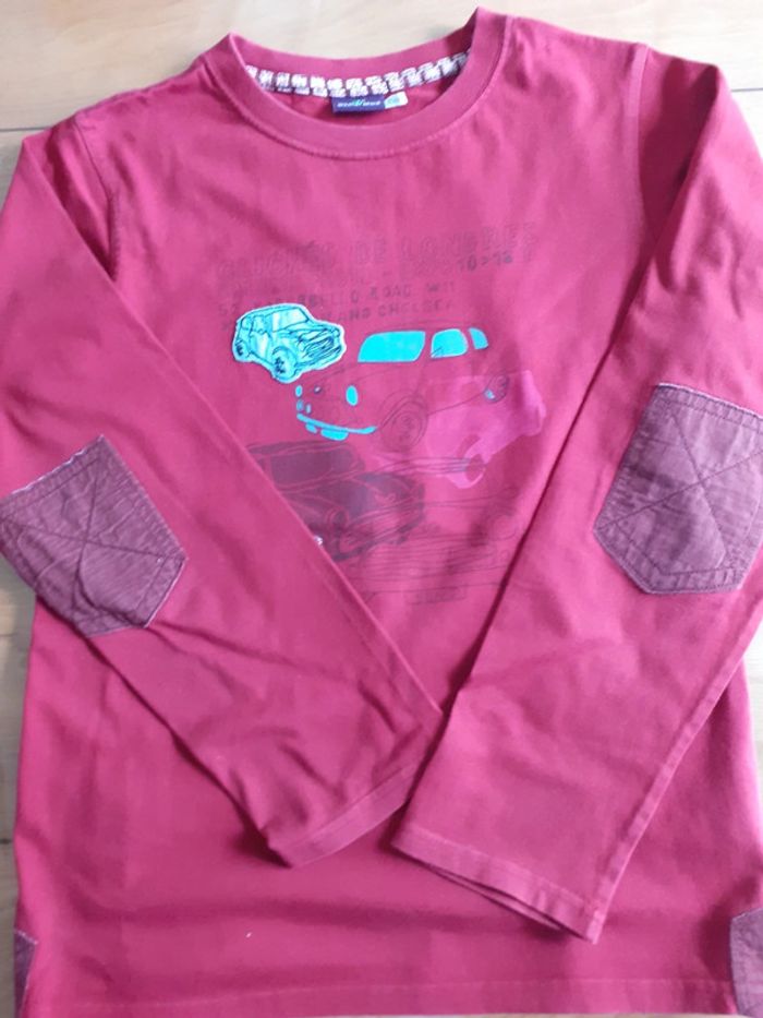 Tee-shirt manches longues garçon 12ans