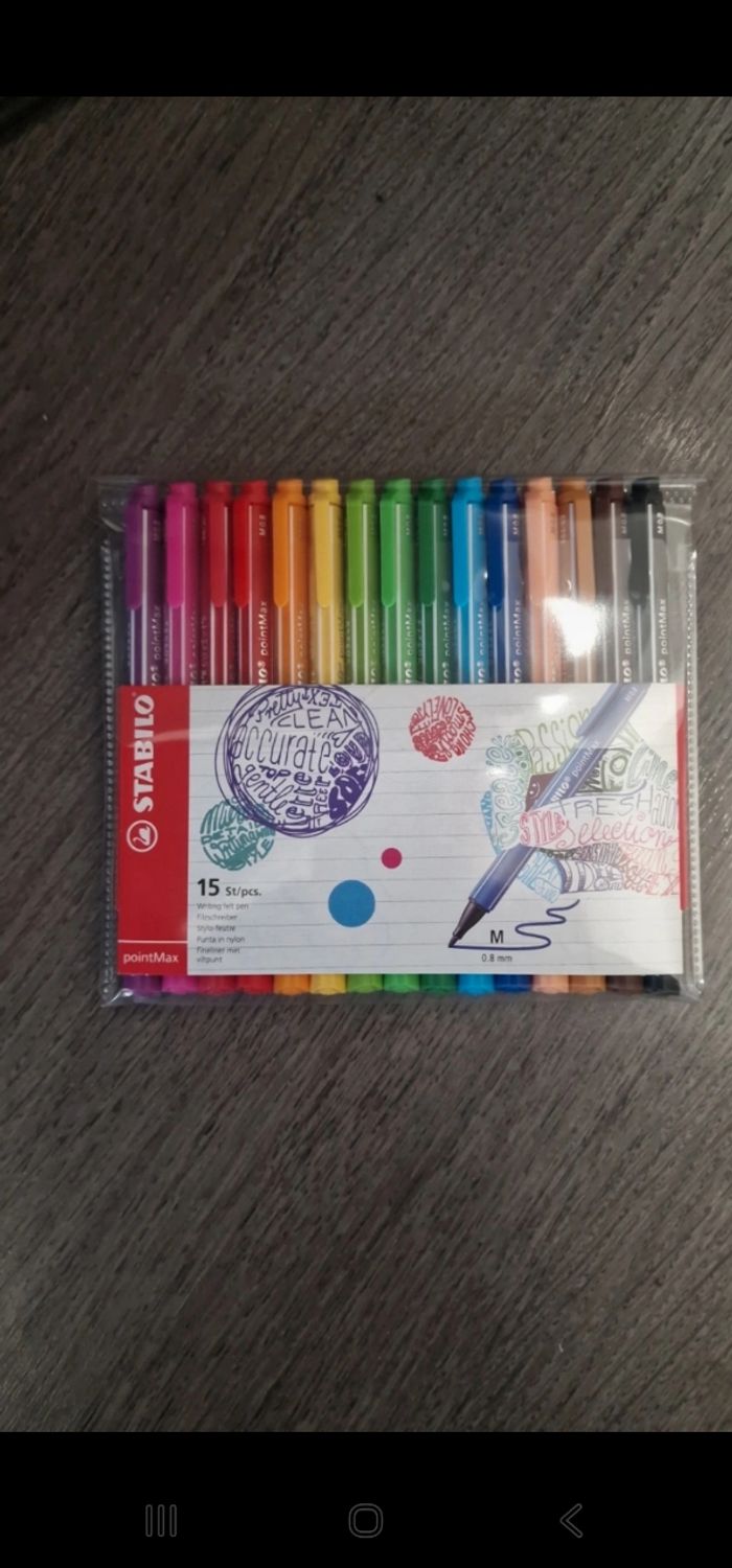 Feutres stabilo - photo numéro 2