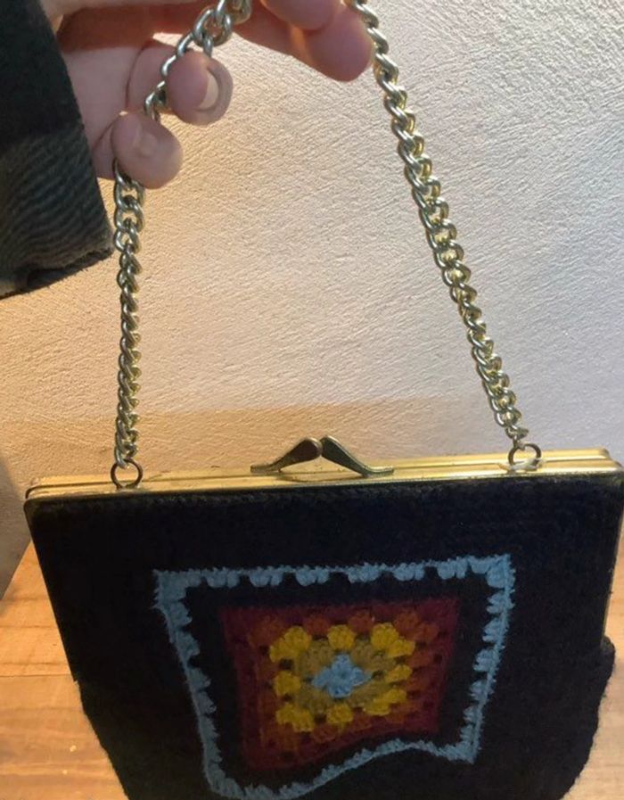 Sac crochet granny 1960 - photo numéro 2