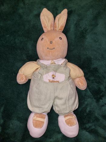 Doudou peluche lapin Takinou