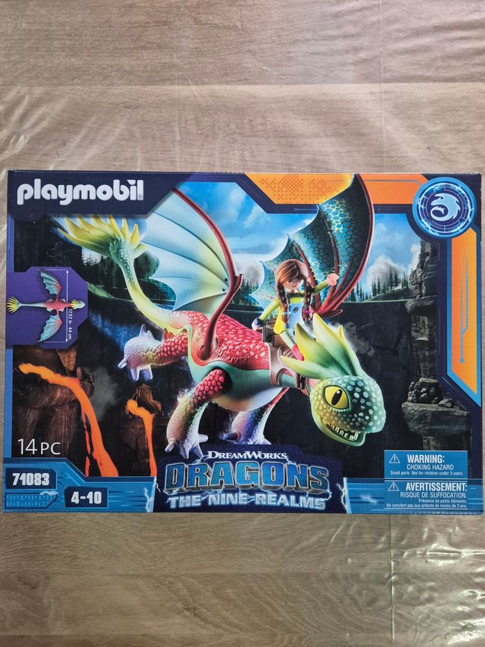 Playmobil 71083 dragons : Les neuf royaumes - Panache & Alex - dragons nine realms dragon feathers