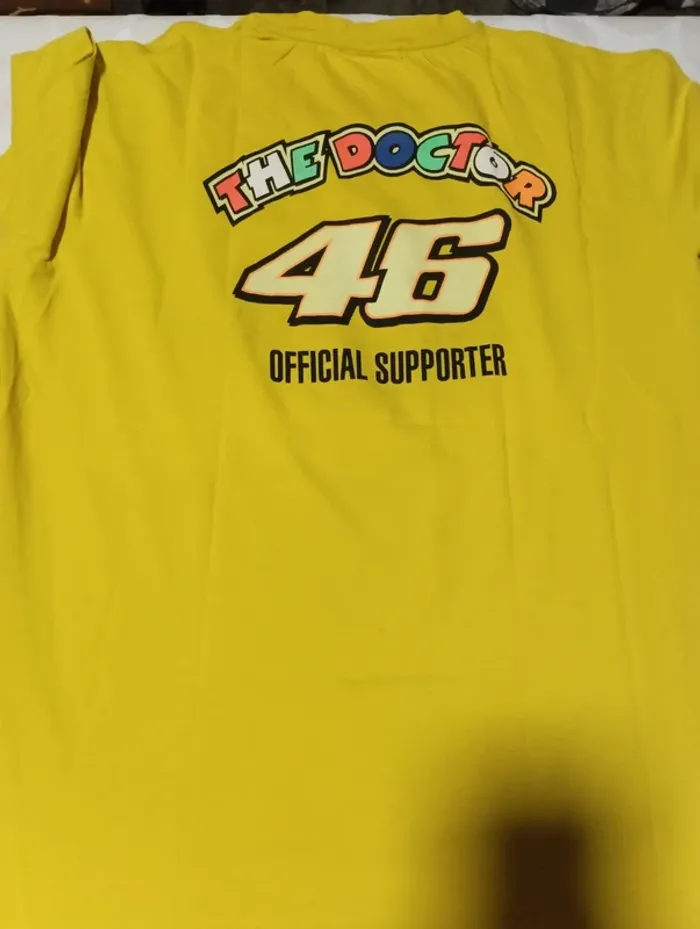 Tee shirt manches courtes homme Valentino Rossi taille XXL sport moto collection - photo numéro 4