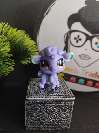 Lps00791 Littlest Petshop Pet Shop LPS lamb Sheep Lucky Cookie Dalia Fortune