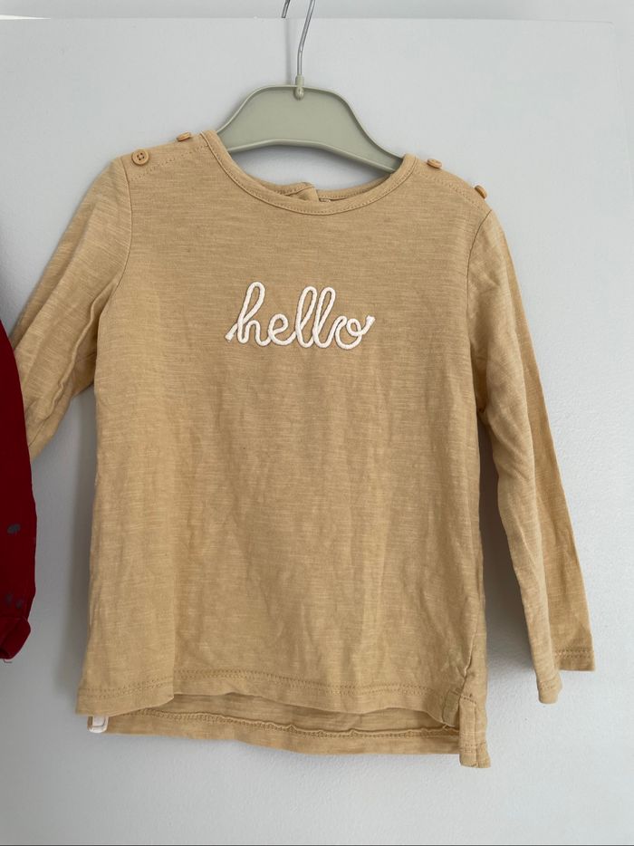 Lot 2 t-shirts manches longues - photo numéro 4