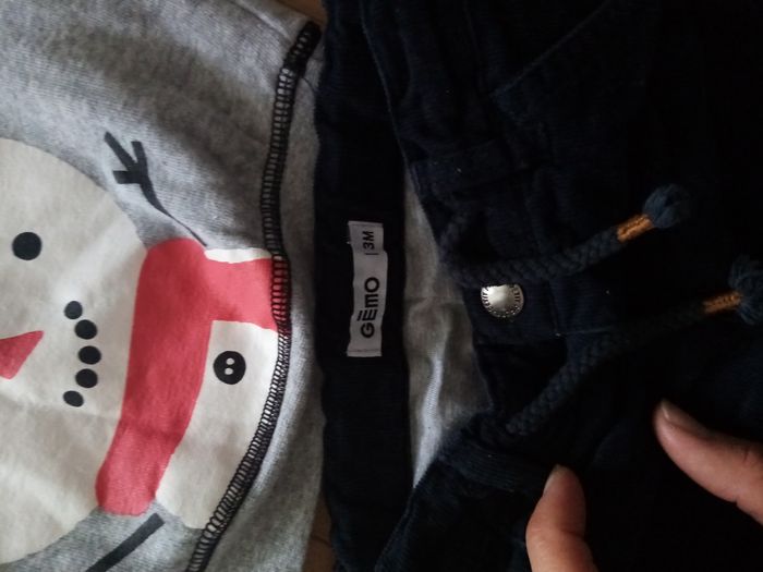 Ensemble 3mois garçon gémo - photo numéro 2