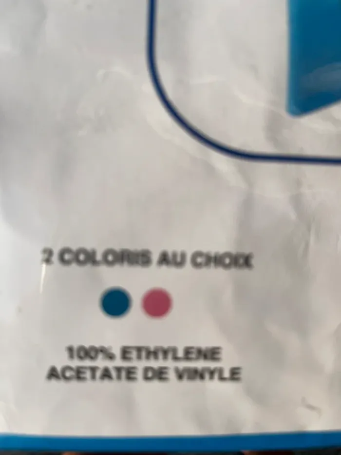 Poncho enfant bleu taille unique - photo numéro 3