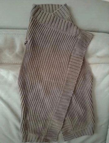 Pull en mailles sans manches