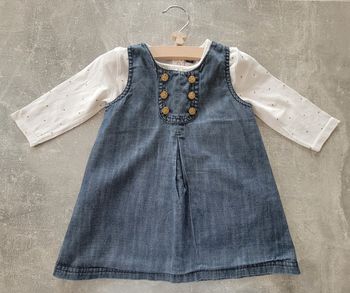 Robe en jean - 12 mois