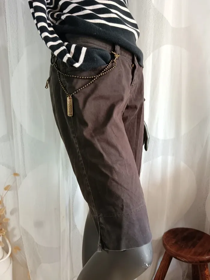 Jean Paul Gaultier "Short long marron" t. 32 us - photo numéro 3