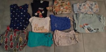 Lot vêtements fille