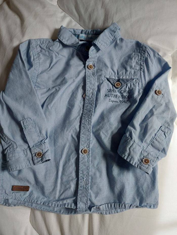 Chemise garçon 12 mois
