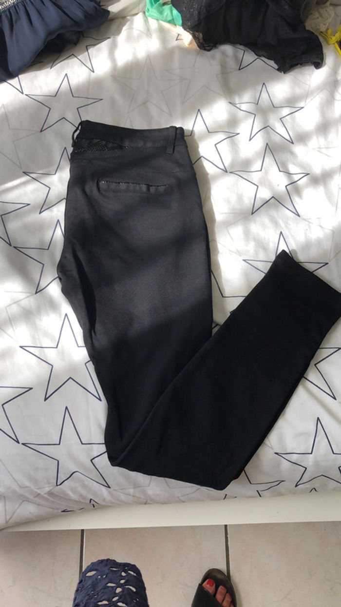 Pantalon noir stretch 38/40 - photo numéro 7