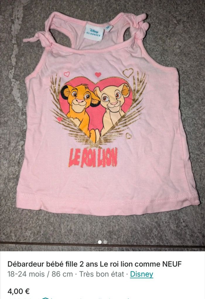 Lot fille été 2/3 ans Disney comme NEUF - Offre - photo numéro 2