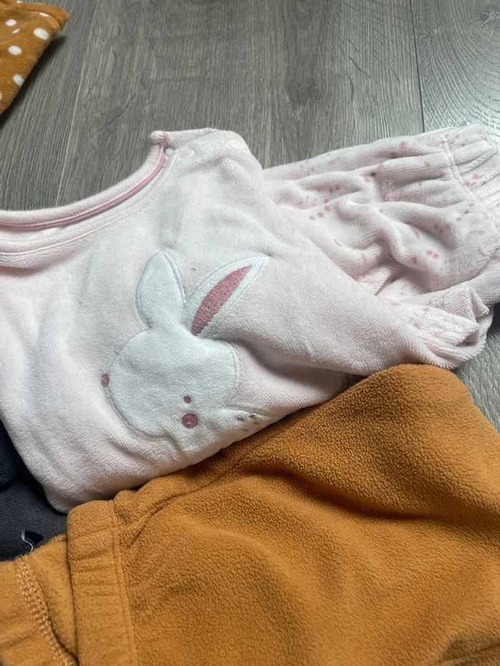 Lot 3 pyjama épais pilou pilou - photo numéro 3