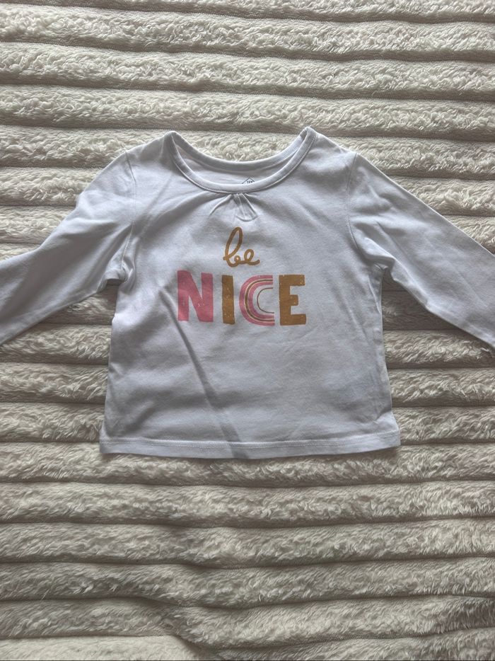 Lot 7 tshirts manches longues 12 mois - photo numéro 4