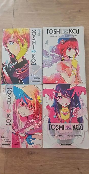 Lot manga oshi no ko