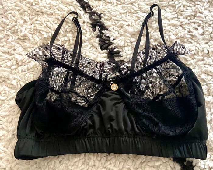 Soutien gorge noir en dentelle m - photo numéro 2