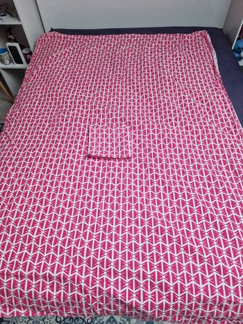 Housse de couette 1 personne formes géométrique