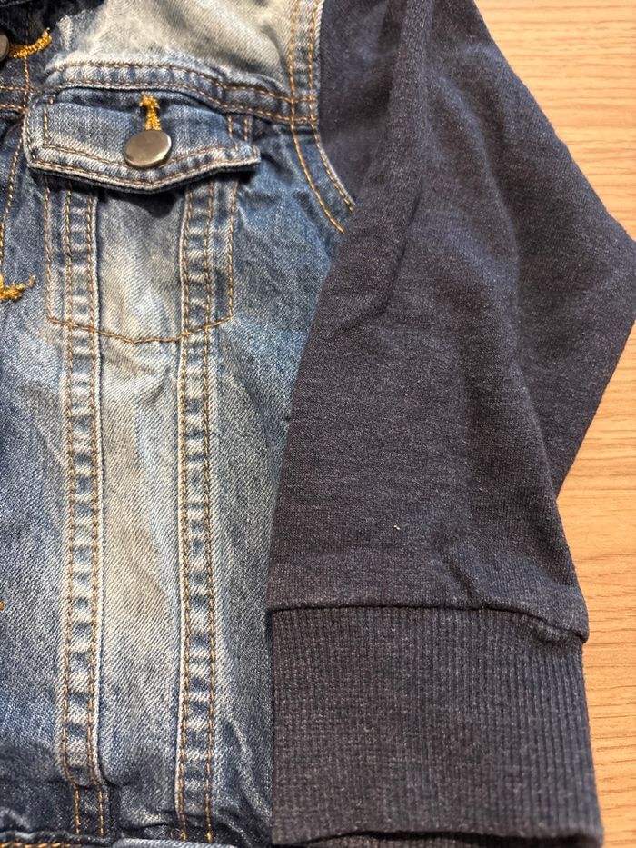 Veste en jeans garçon taille 36 mois 3 ans - photo numéro 3